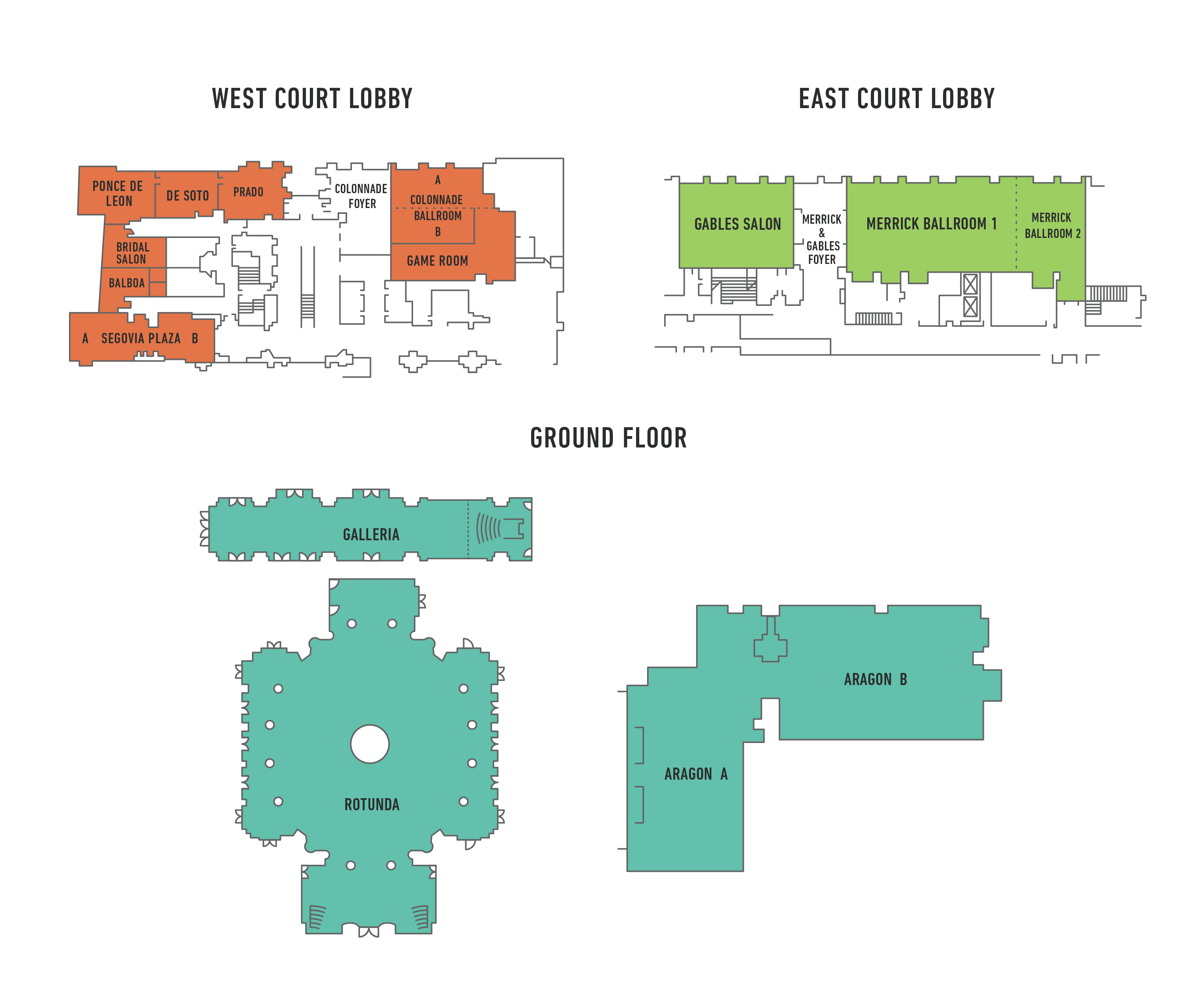 Hotel Colonnade Floor plan